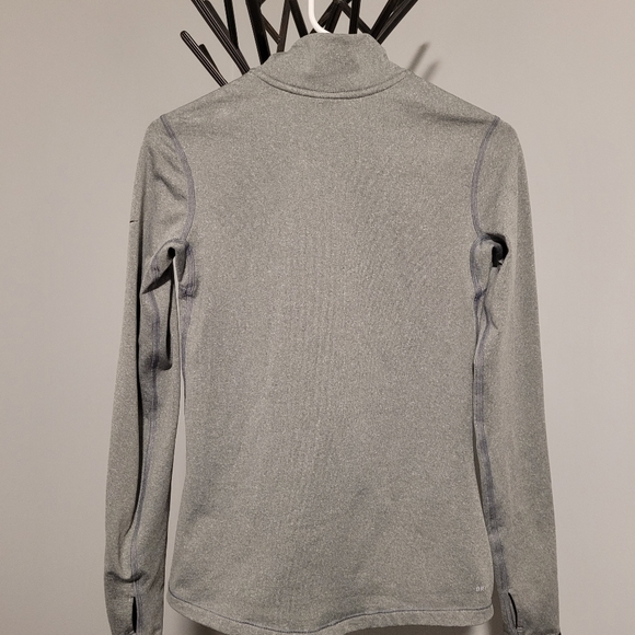 Nike Pro Dri Fit Half Zip Up Long Sleeve Jacket/Top - Picture 8 of 8